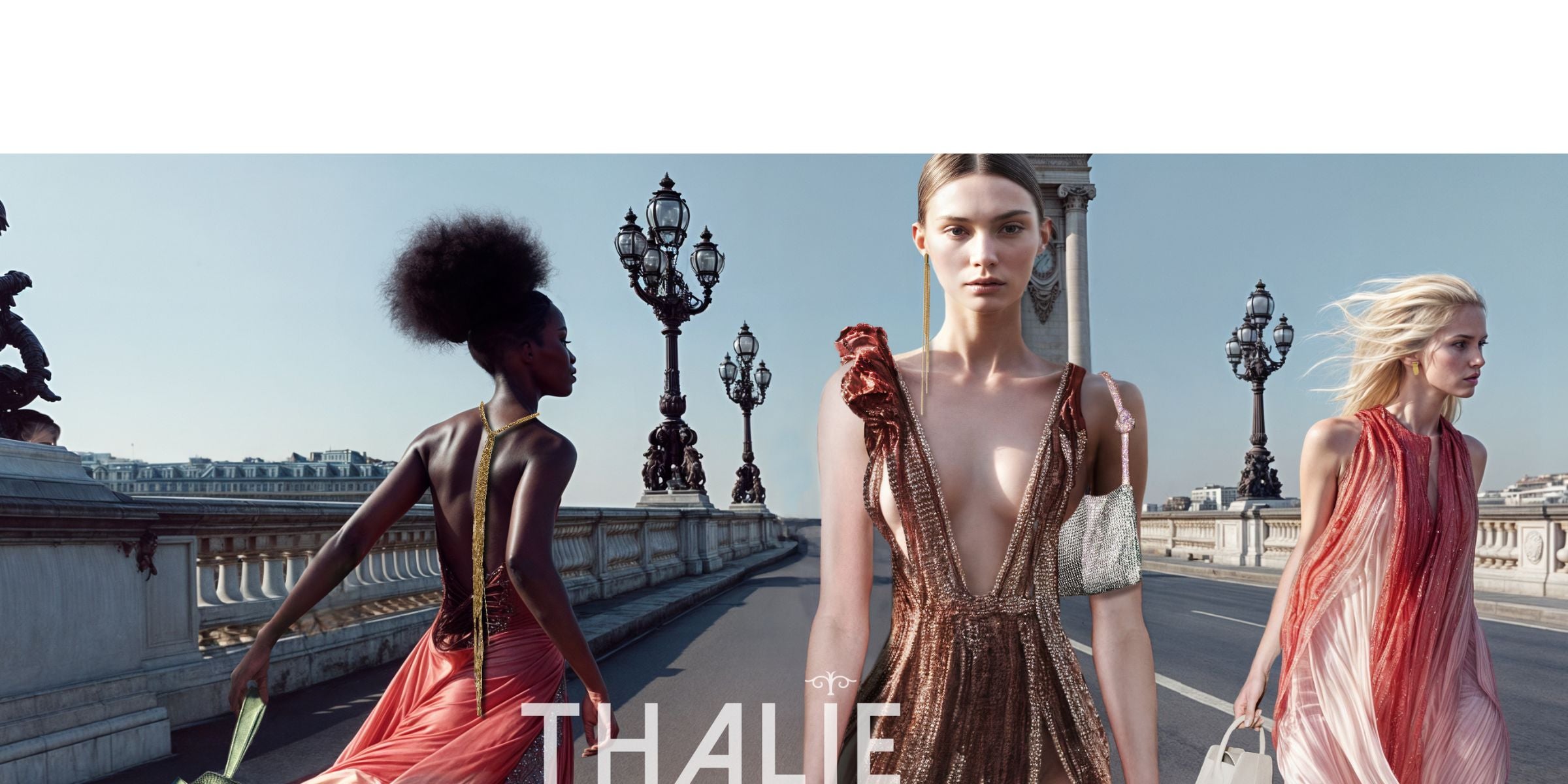 AI by Jose Aragon for Thalie Paris x ONIRIQ campaign