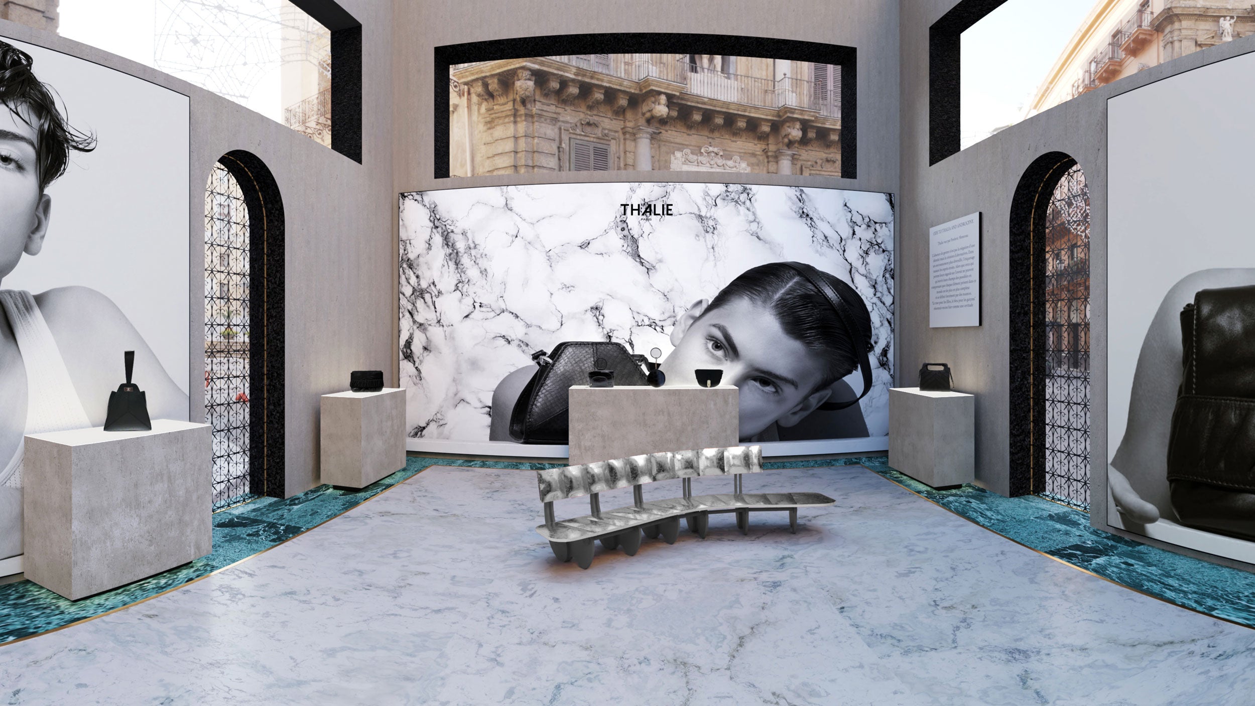 Virtual showroom by Frederic Monceau