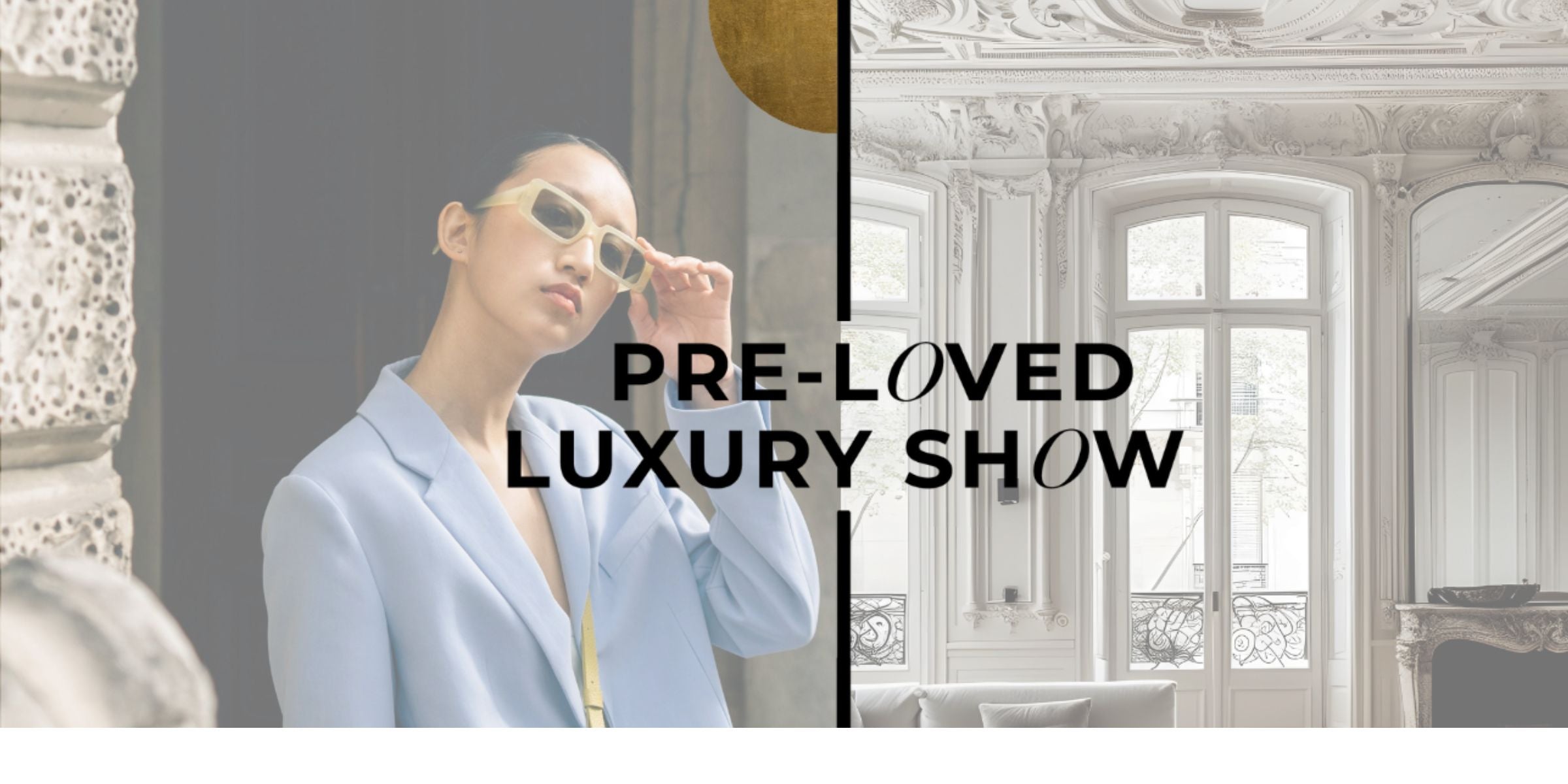 Thalie Paris participate at Reluxury show in Paris, Carrousel du Louvre